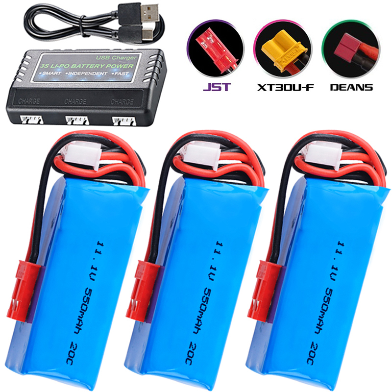 Drone Kit Octocopter - 11,1 v 550mah lipo batterie für