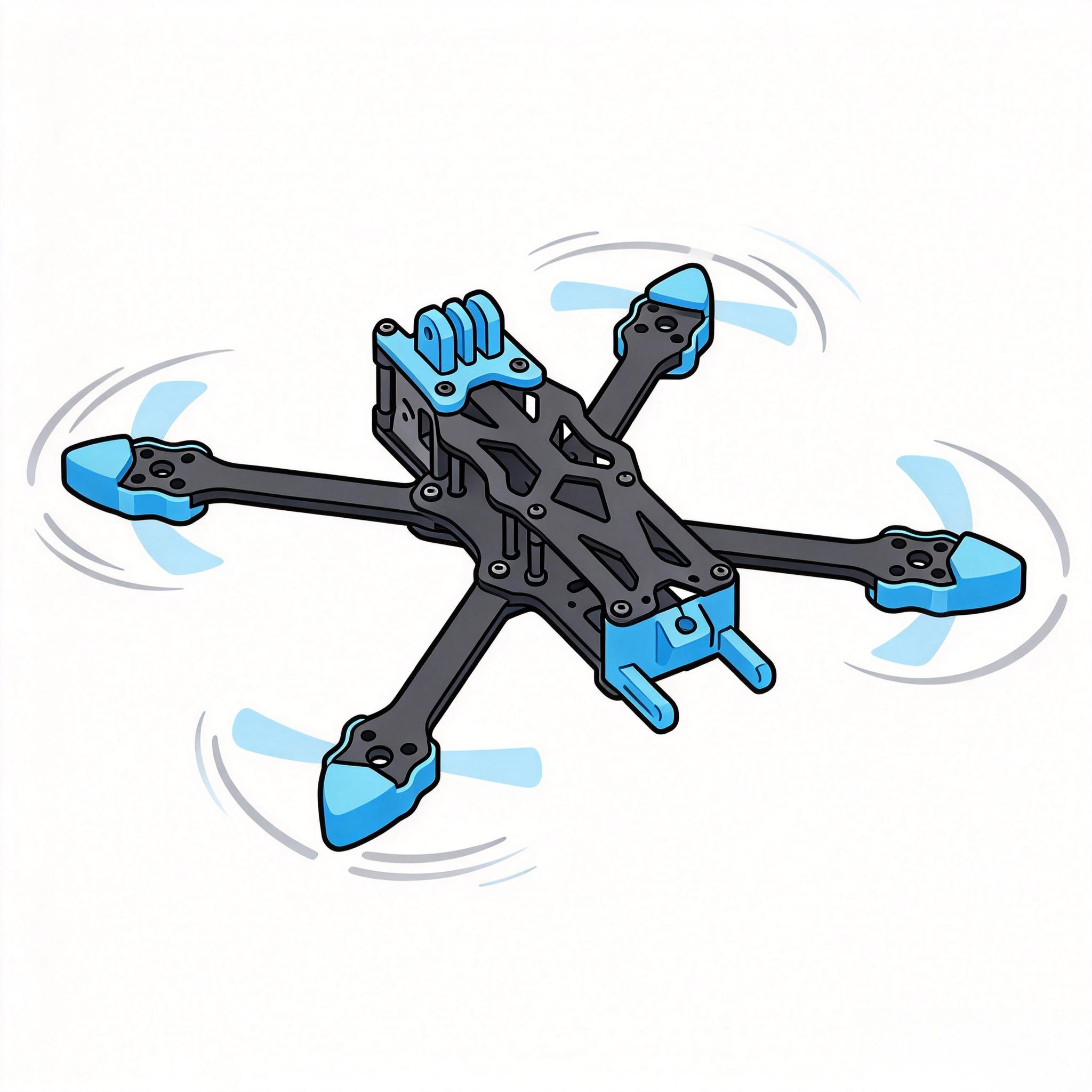 APEX 5-Zoll-FPV-Drohnen-Rahmen – Drone Kit Octocopter Bewertung und Preis
